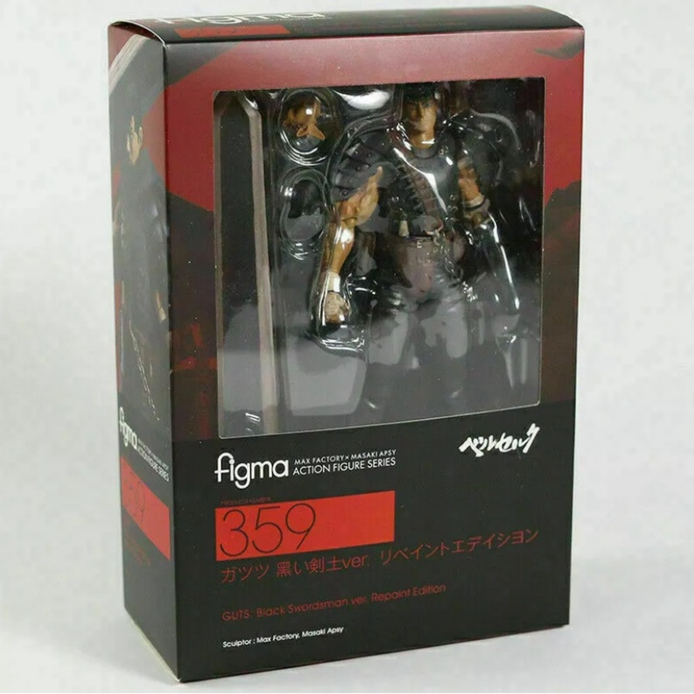 Max Factory Figma 359 Black Swordsman Guts Berserk